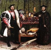 HEINTZ, Joseph the Younger Jean de Dinteville and Georges de Selve oil painting reproduction